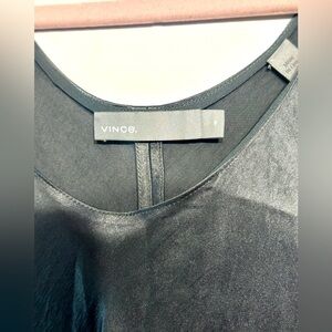 NWOT. Woman’s black Vince Square Neck Tank Dress. Size M.